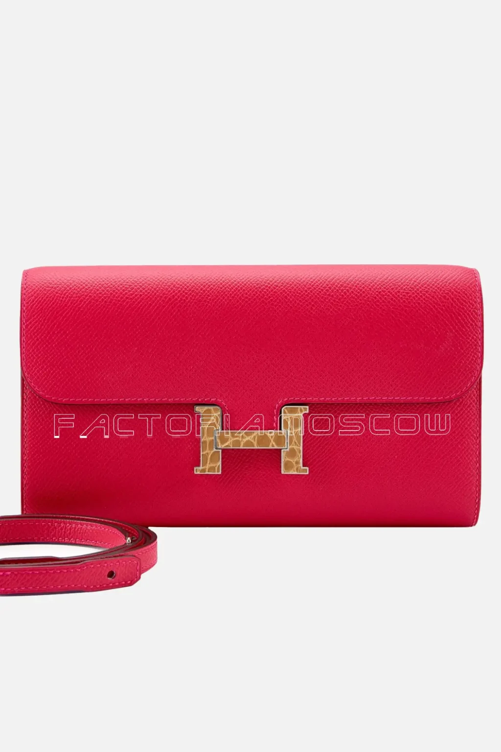Hermès Constance To-Go And Beige Sable Alligator Palladium Hardware