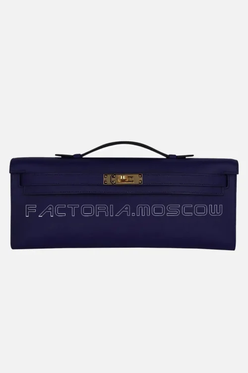 Hermes Kelly Cut Bag With Gold Hardware