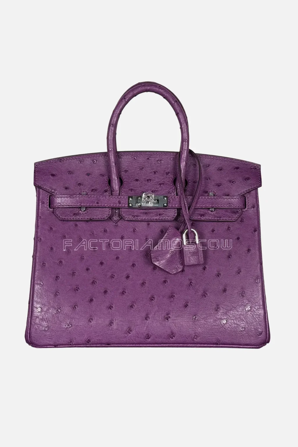 Hermes Birkin 25 Ostrich Colour Anemone Hardware PHW