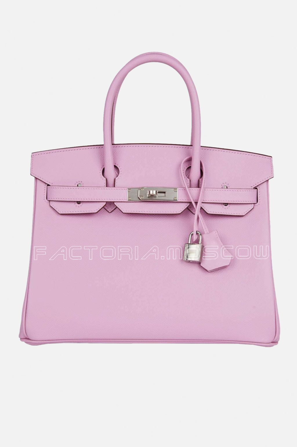 Hermes Birkin 30 Epsom Colour Mauve Sylvestre PHW