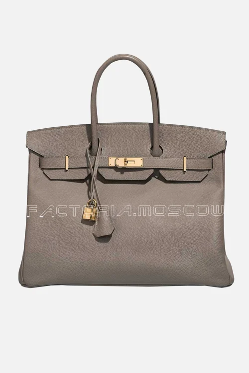 Hermes Birkin 35 Epsom Graphite Ghw