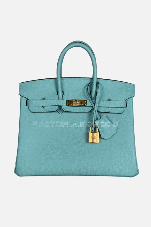 Hermes Birkin 25 Epsom Colour Blue Atoll Hardware GHW