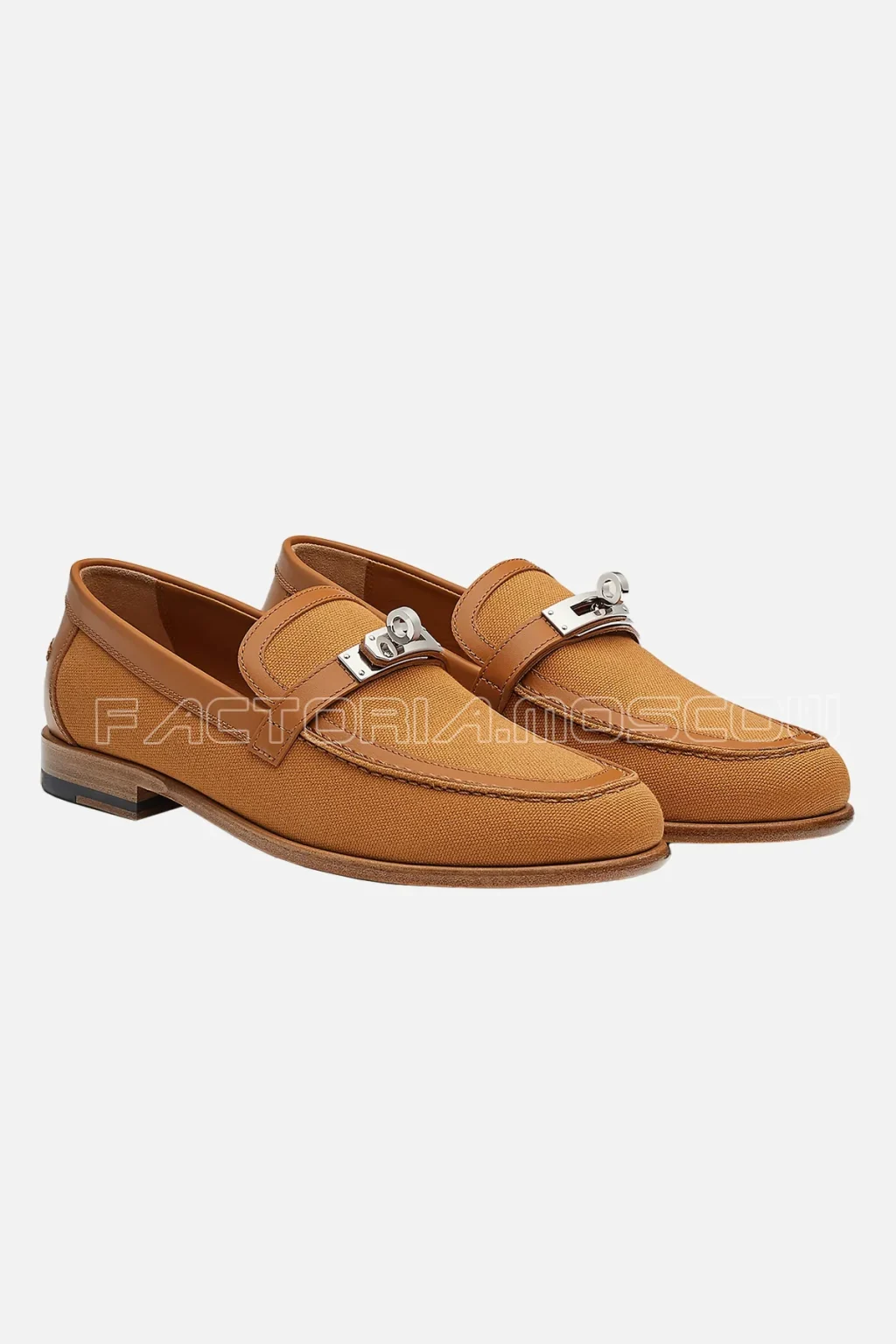 Hermes Destin Loafer Naturel / Beige Doré