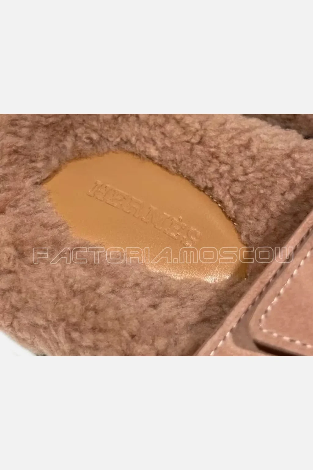 Hermes Suede Chypre Sandals Rose Aube