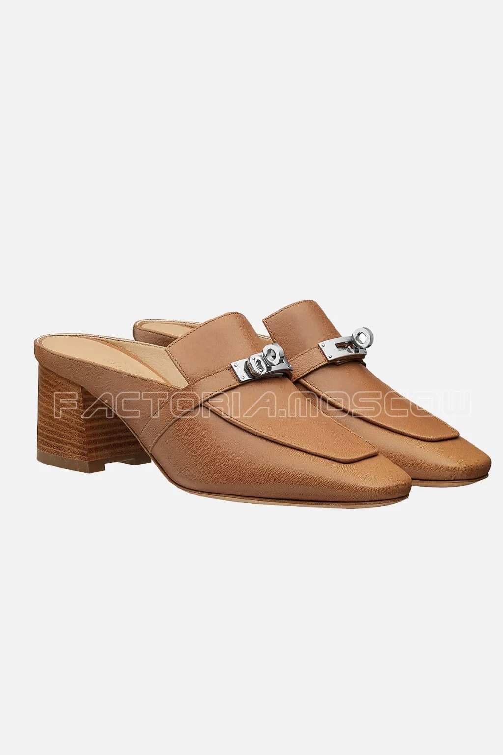 Hermes Blossom mule Gold