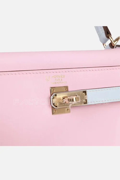 Rose Sakura/Bleu Brume