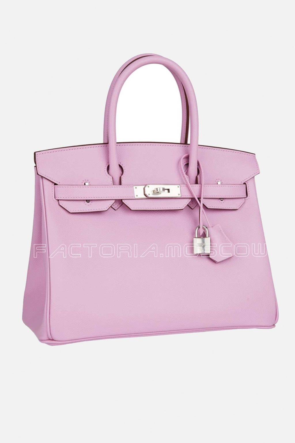 Hermes Birkin 30 Epsom Colour Mauve Sylvestre PHW