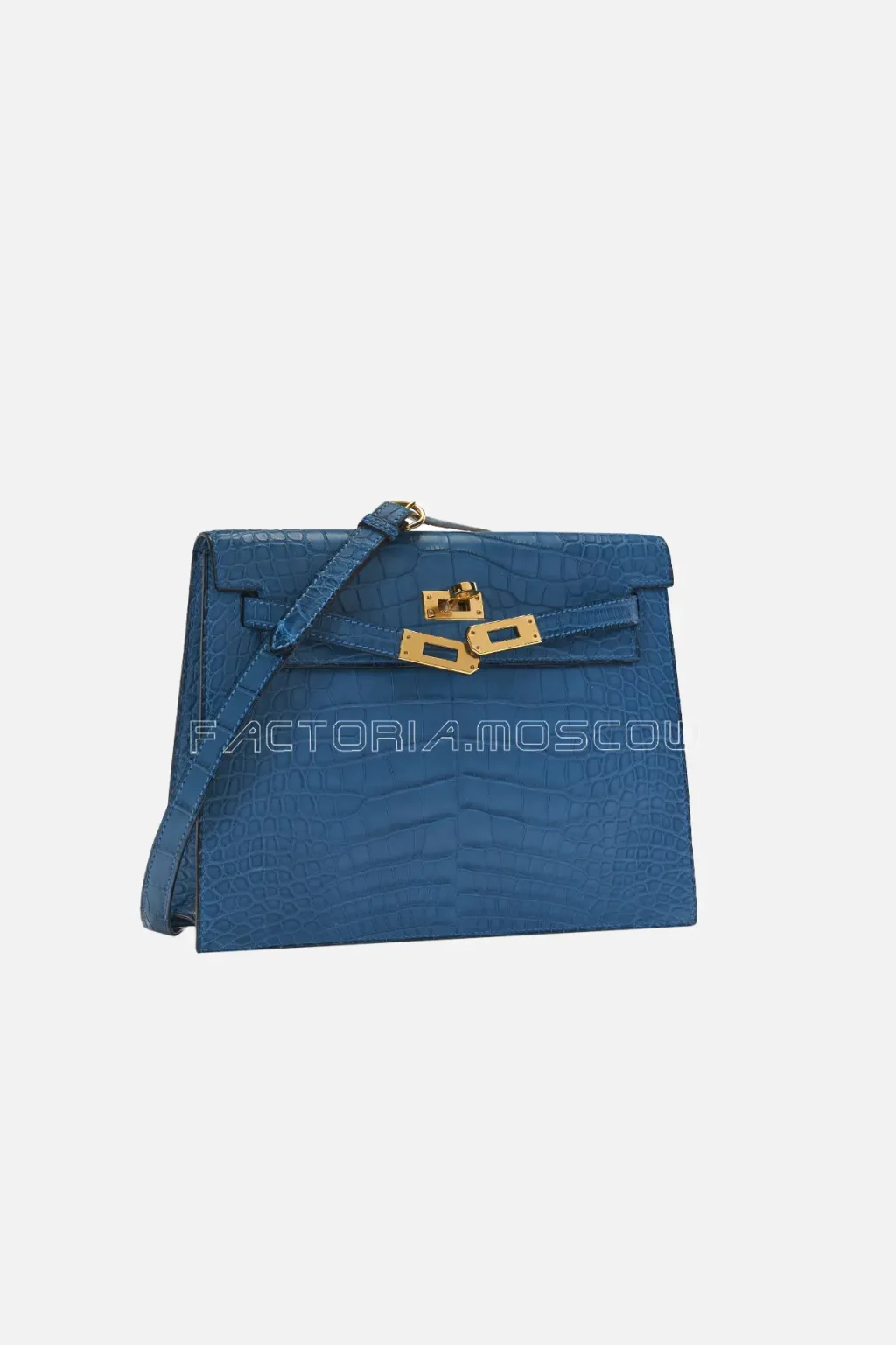 Hermes Kelly Danse II Matte Colvert Alligator GHW