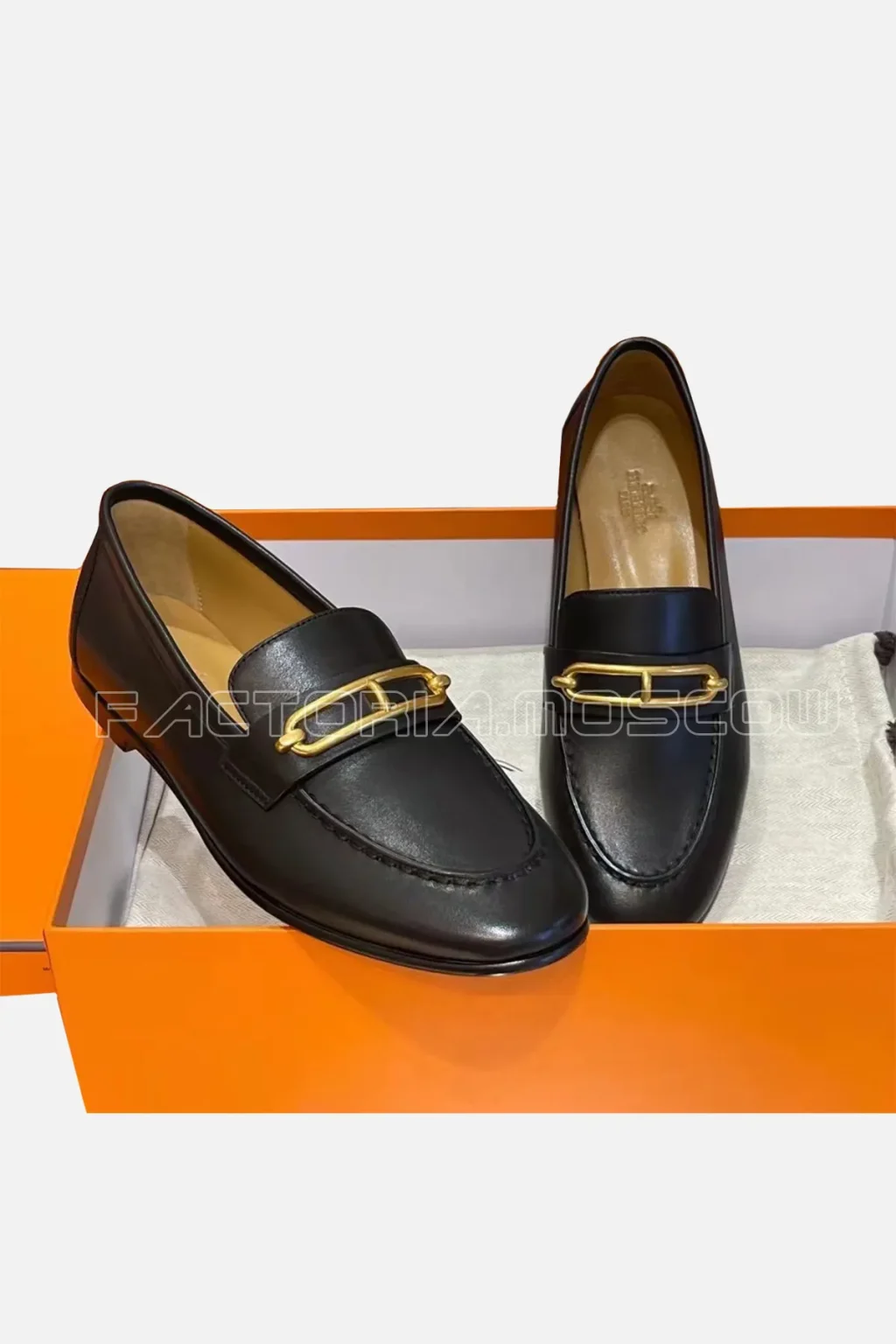 Hermes Colette loafer Black