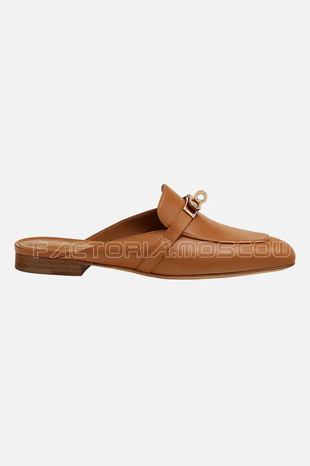 Hermes Oz mule Gold