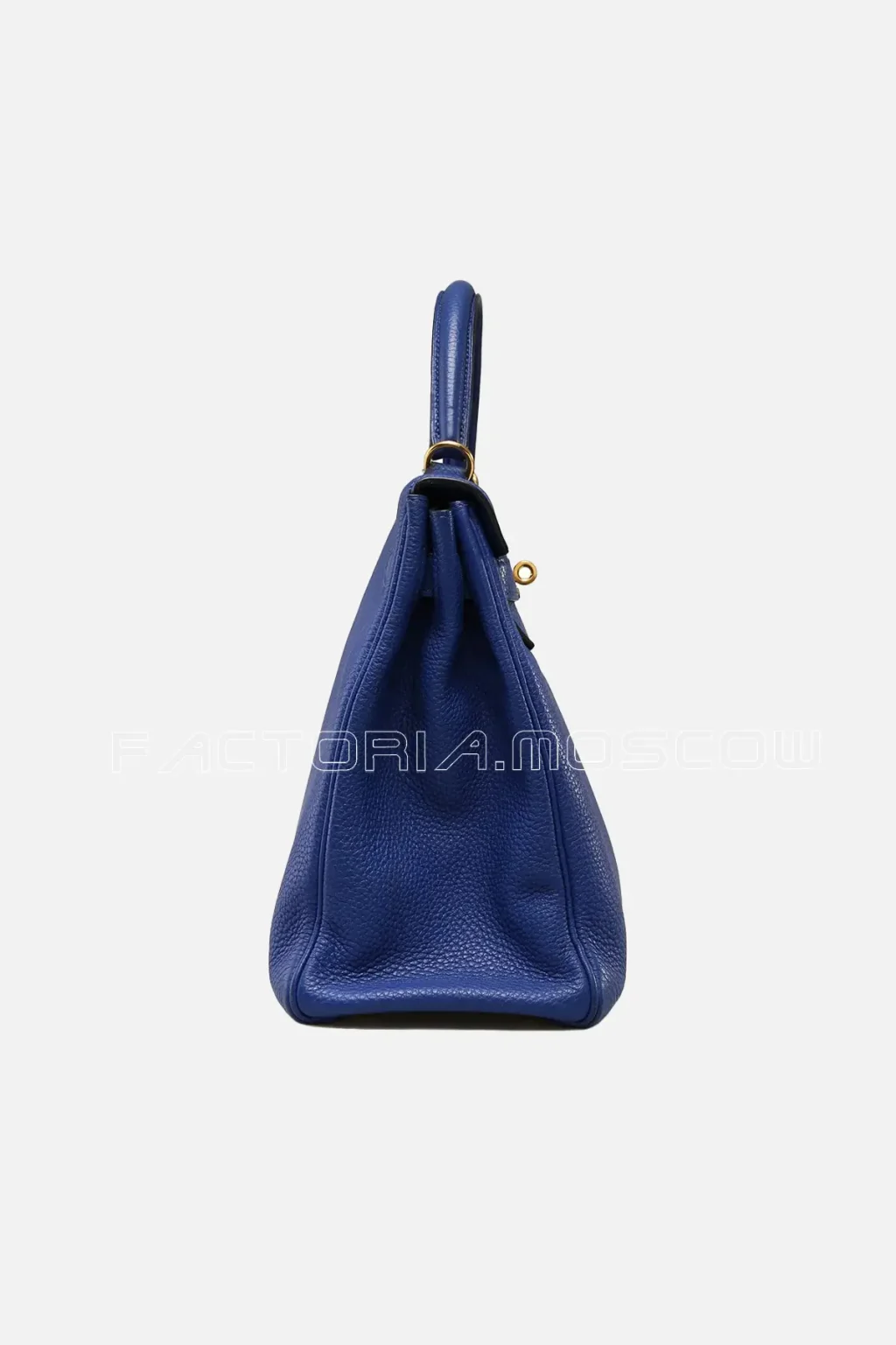 Hermes Kelly Retourne 32 Togo Colour Blue Electrique GHW