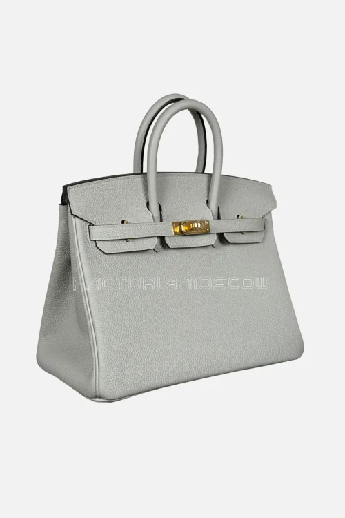 Hermès Birkin 25 Togo Colour Gris Neve Hardware GHW