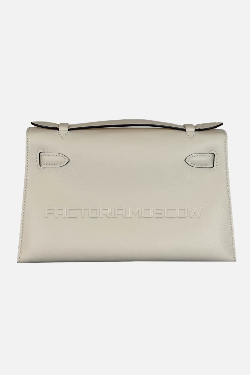 Hermes Kelly Pochette Swift Colour Nata Harwdare PHW