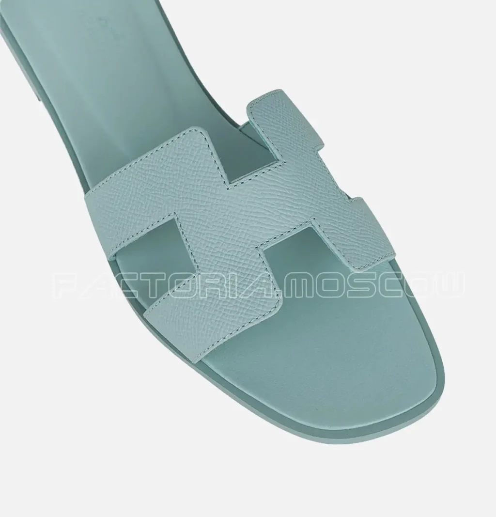 Hermes Vert Embrun Oran Epsom leather