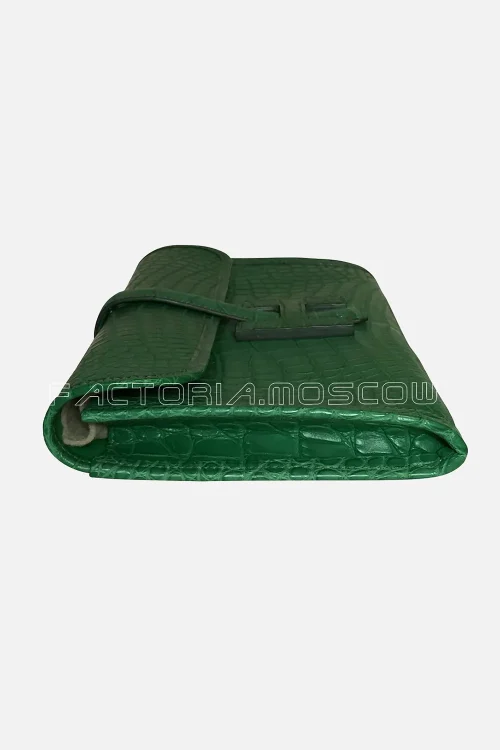 Hermes Jide Elan 29 Alligator matte Cactus Hardware Leather