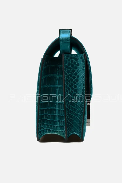 Hermes Constance 24 Alligator lisse Colour Emerald Green PHW