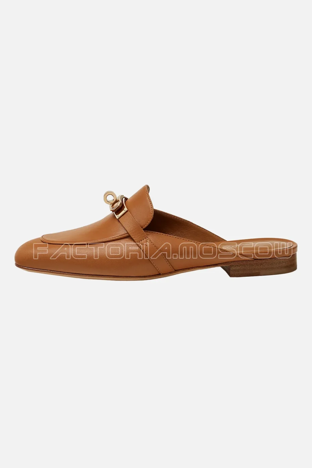 Hermes Oz mule Gold