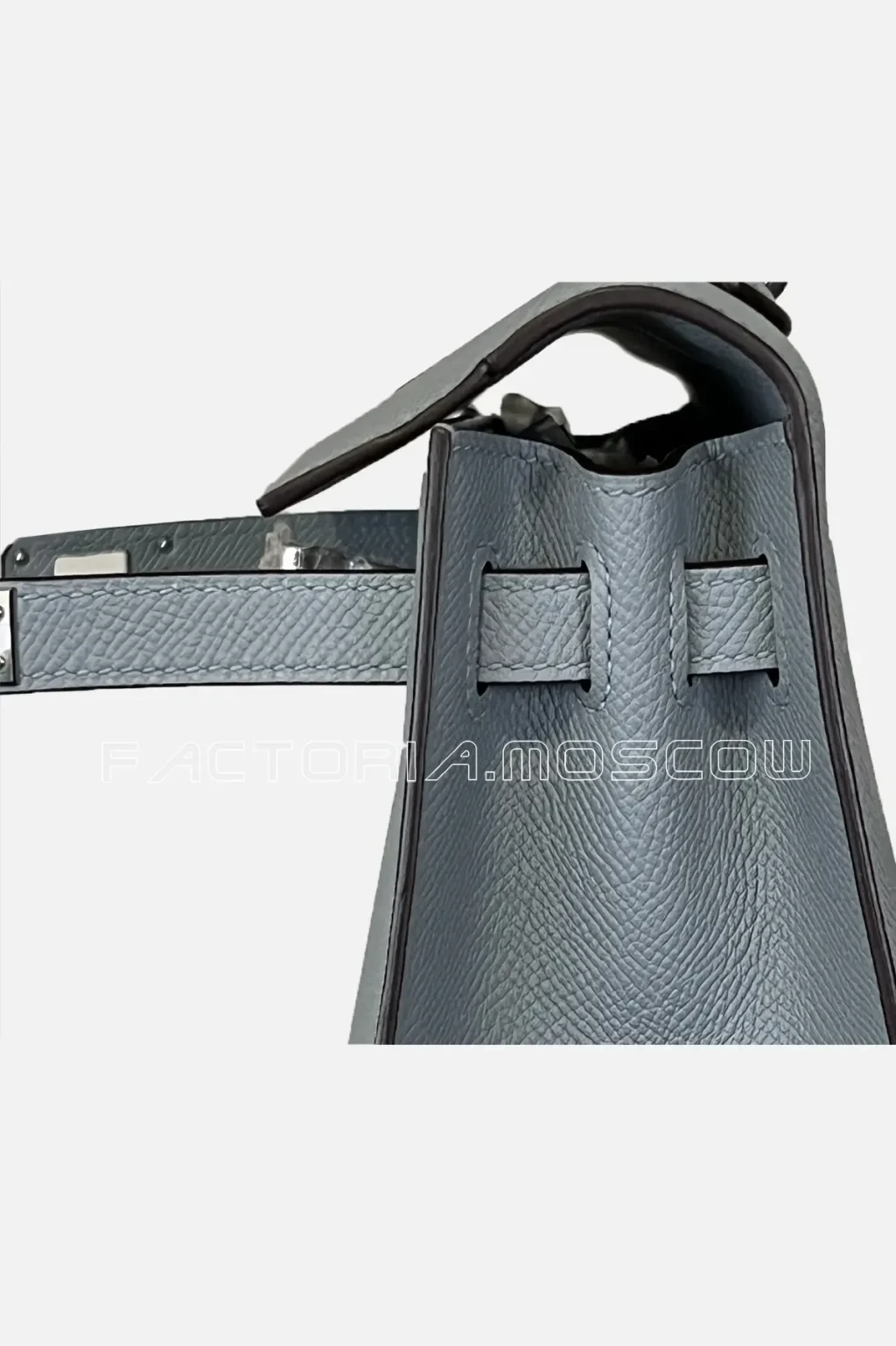 Hermes Kelly Sellier 25 Epsom Colour Blue Lin PHW