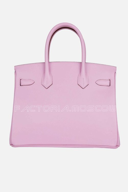 Hermes Birkin 30 Epsom Colour Mauve Sylvestre PHW