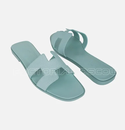 Hermes Vert Embrun Oran Epsom leather