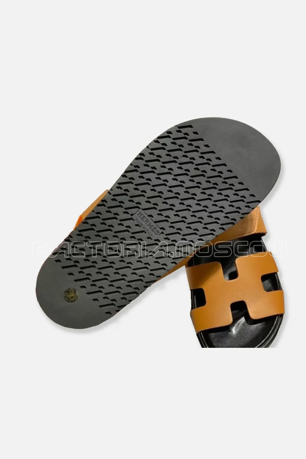 Hermes Chypre Sandals Gold