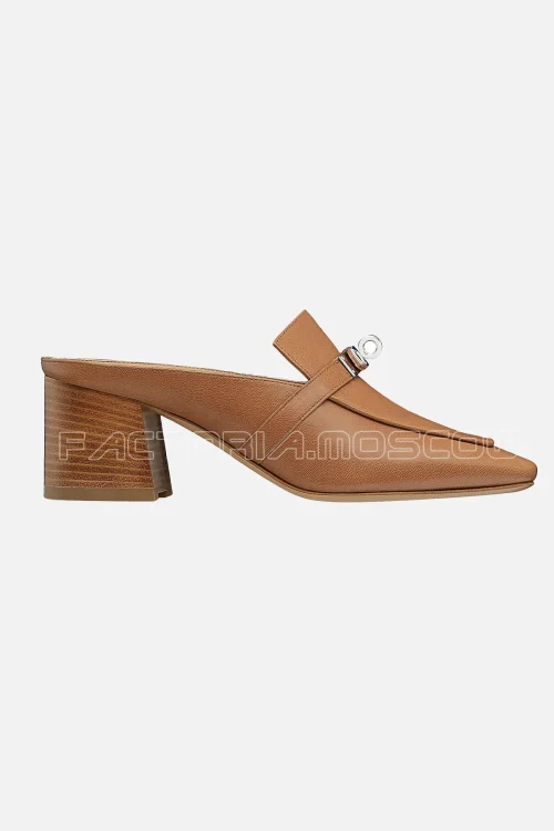 Hermes Blossom mule Gold