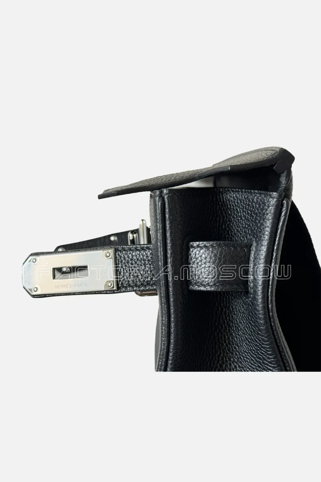 Hermes Hac A Dos PM Black Togo PHW