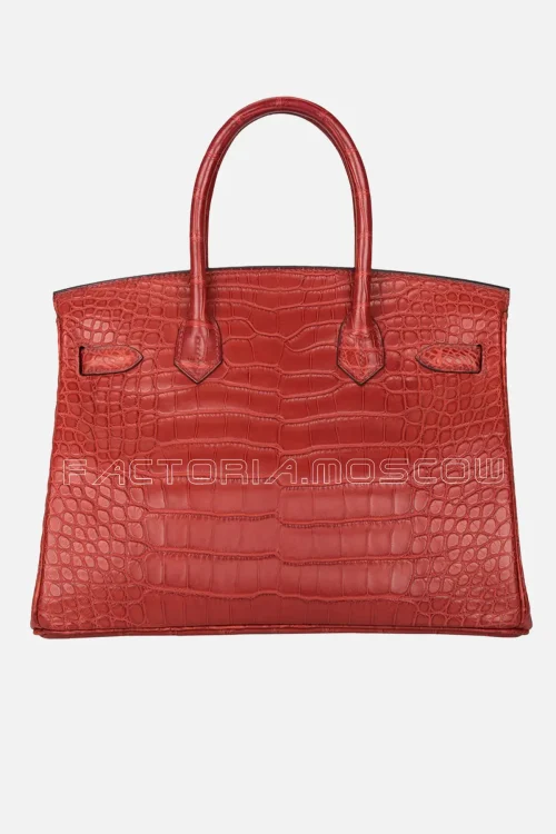 Hermes Birkin 30 Rouge H Matte Alligator GHW