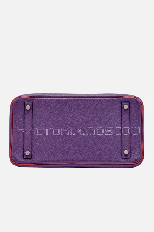 Hermes Anemone and Rouge Casaque Clémence Birkin 30 PHW