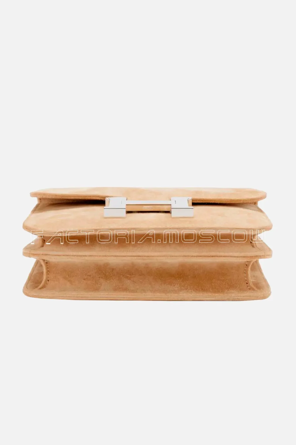 Hermès Mini Constance 18 Beige Veau Doblis Suede PHW