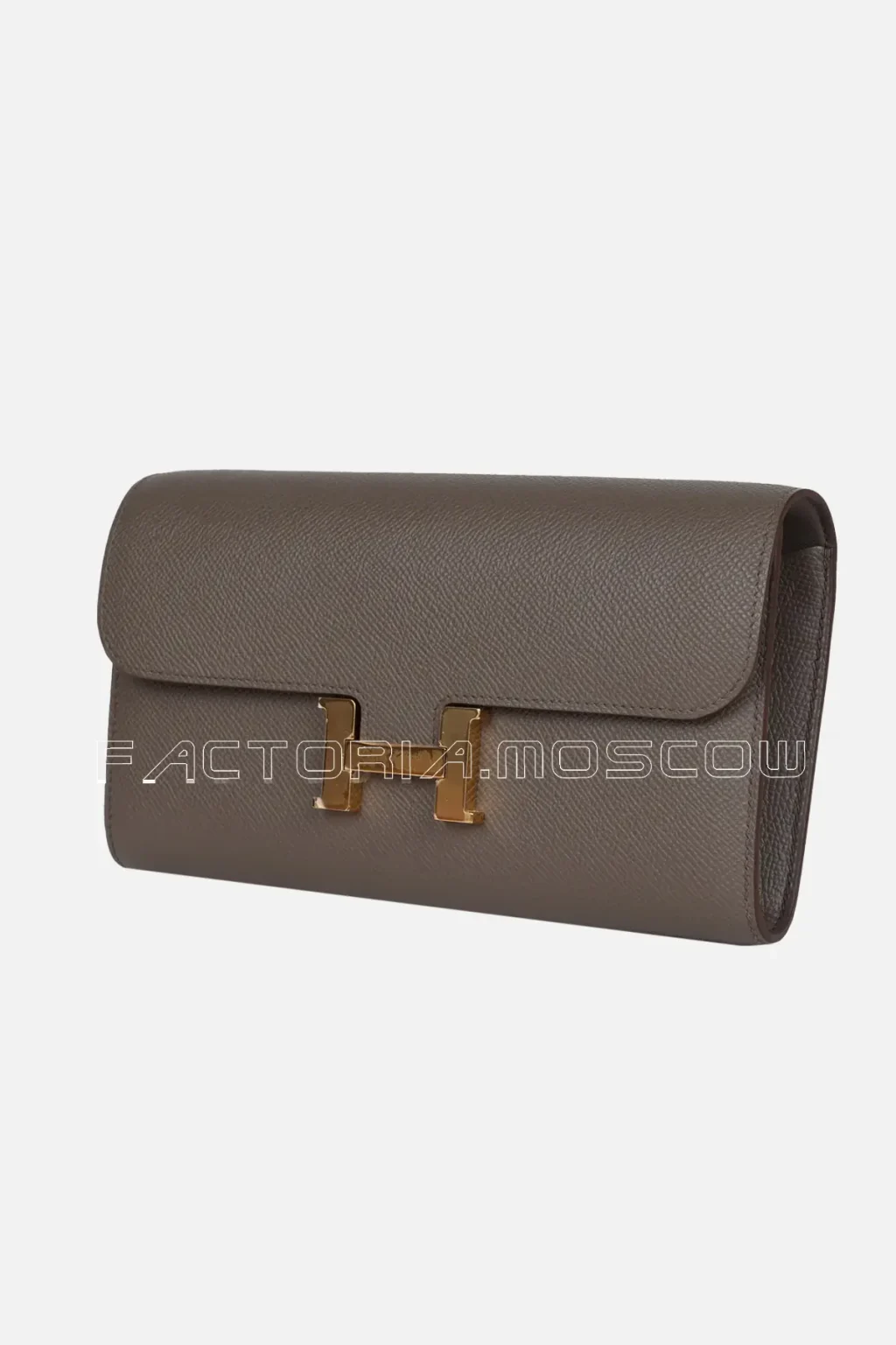 Hermès Constance Wallet To Go Etain Epsom GHW