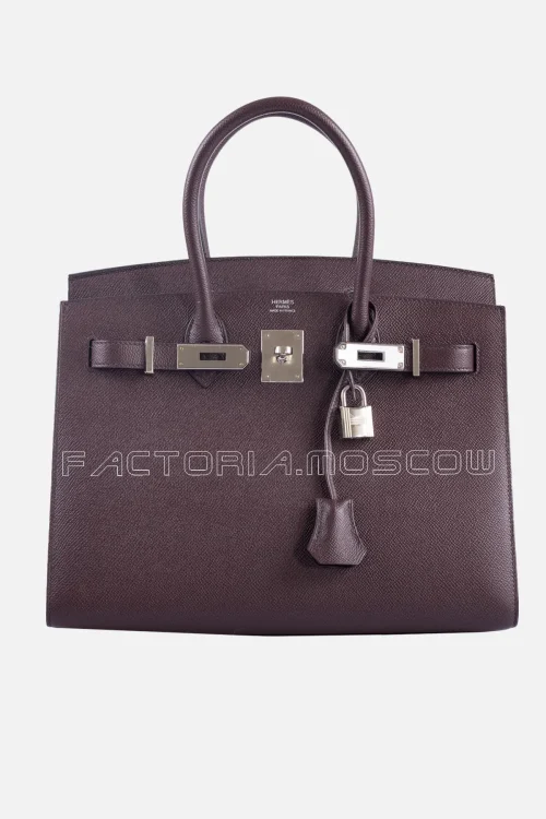 Hermes Birkin 30 Sellier Rouge Epsom PHW