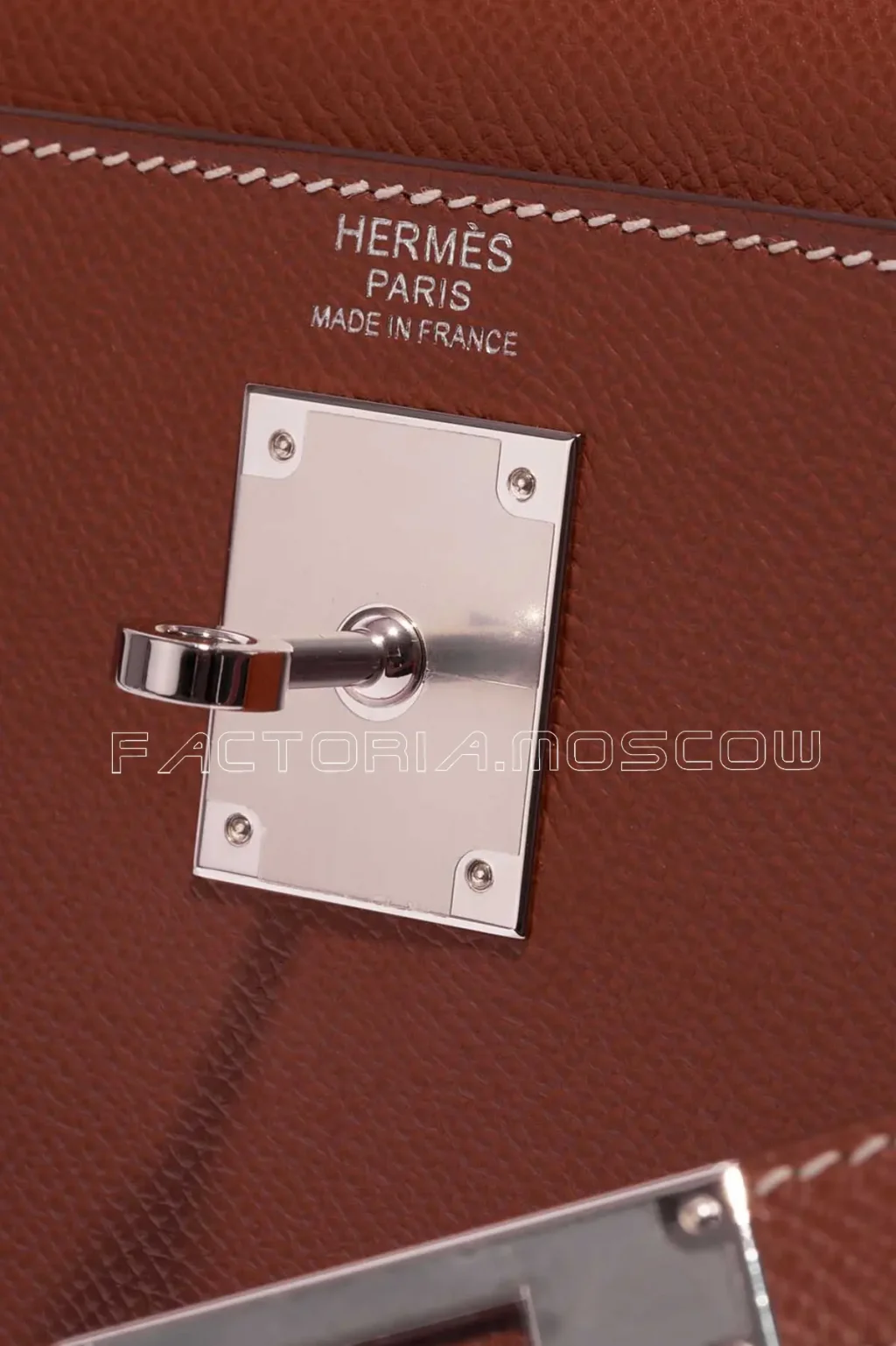 Hermès HSS Kelly Sellier 32 Epsom Colour Sienne PHW