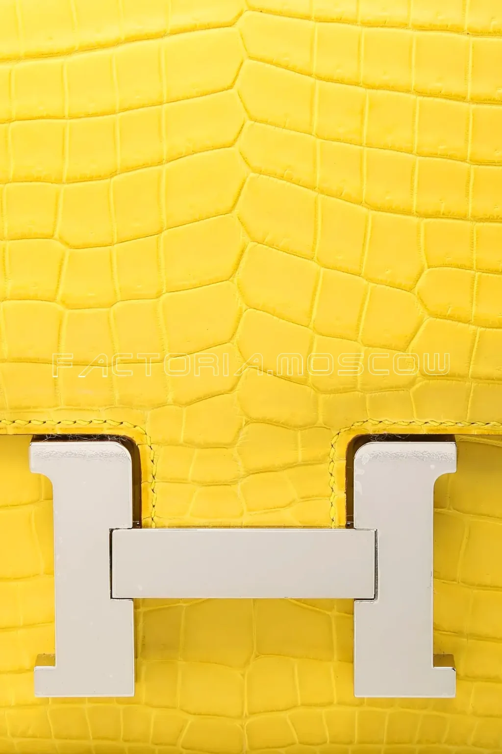 Hermes Constance 24 Mimosa Niloticus Matte PHW