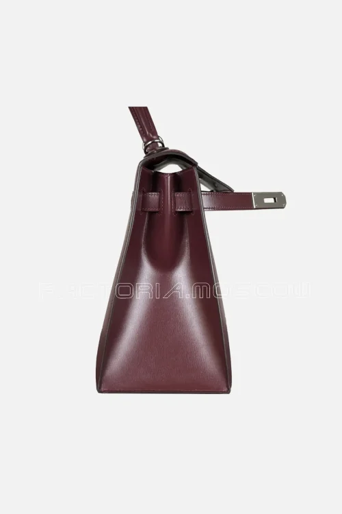 Hermes Kelly Sellier Box Calf Colour Rouge H PHW