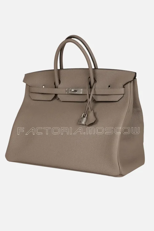 Hermes Special Order HSS Birkin 40 Togo Colour Gris Tourterelle Brushed PHW