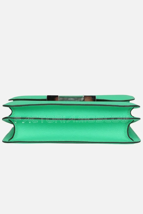 Hermès Constance 18 Vert Comics Epsom PHW