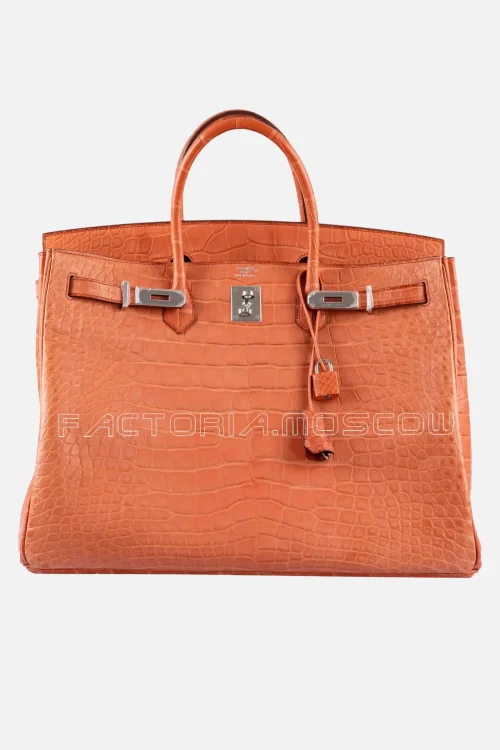 Hermes Birkin 40 Alligator Matte Colour Sanguine PHW
