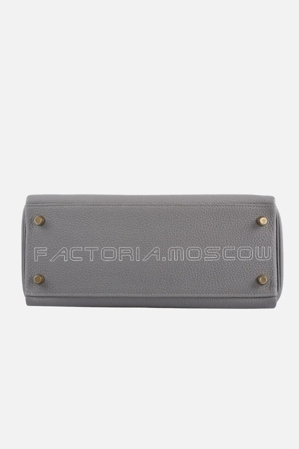 Hermes HSS Kelly Retourne 28 Gris Mouette Togo & Black Interior GHW