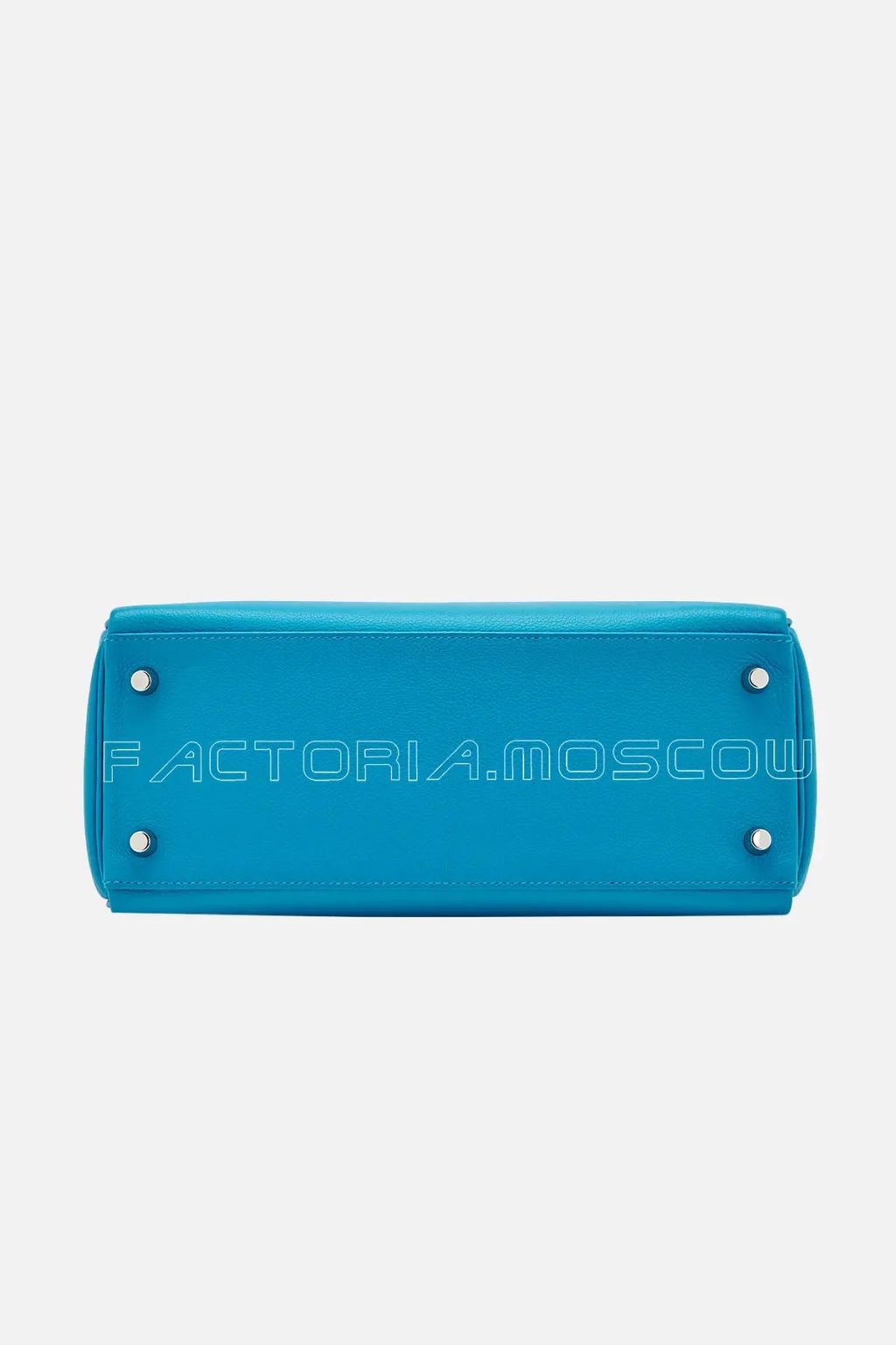 Hermès Kelly Retourne 28 Bleu Frida Verso Evercolor PHW