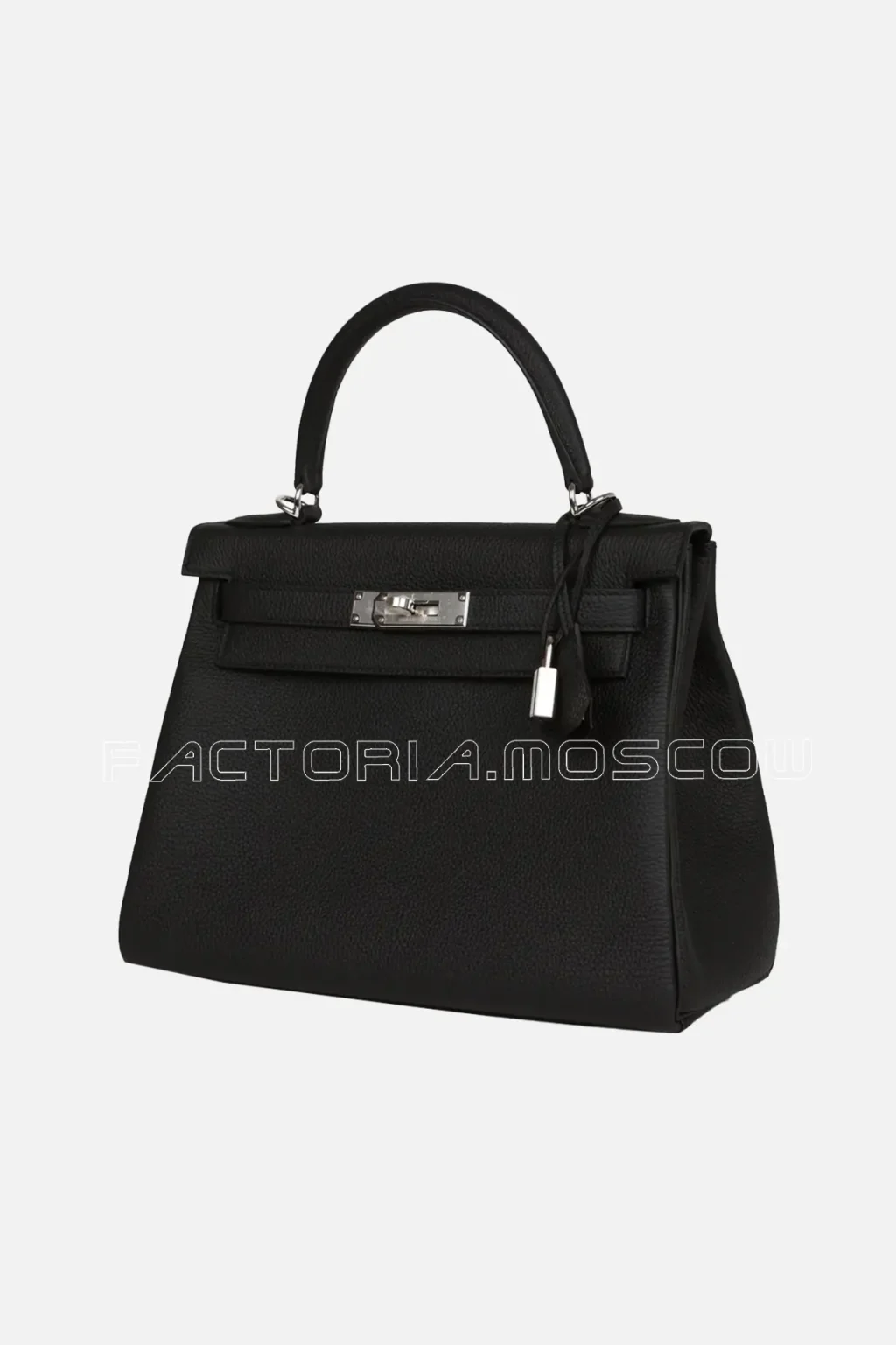 Hermès Kelly Retourne 28 Black Togo PHW