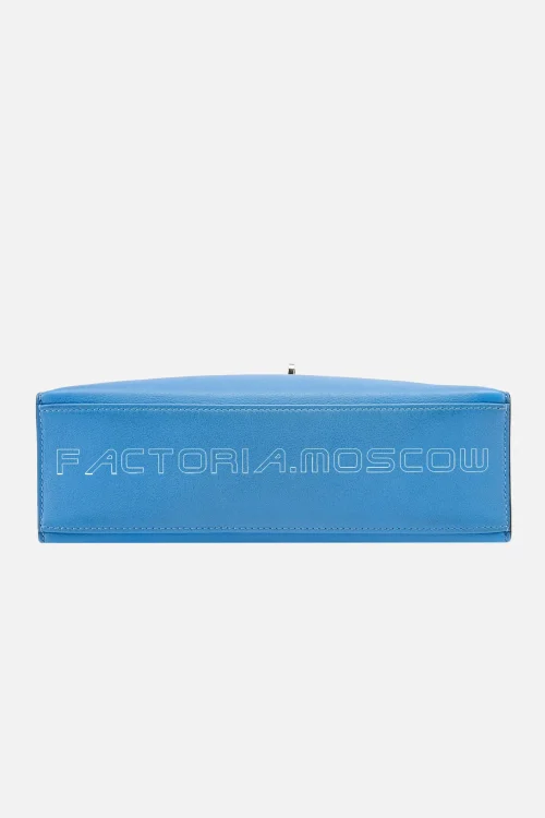 Hermès Kelly Pochette Swift Colour Bleu Paradis PHW