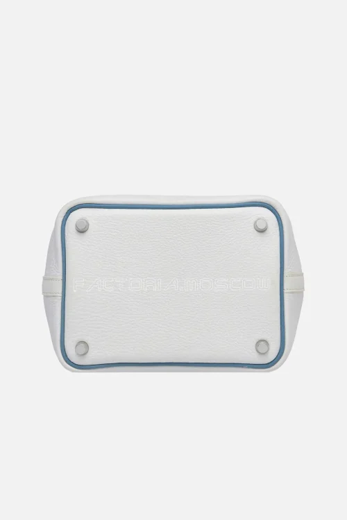 Hermes Picotin Lock PM White/Bleu Jean Togo PHW