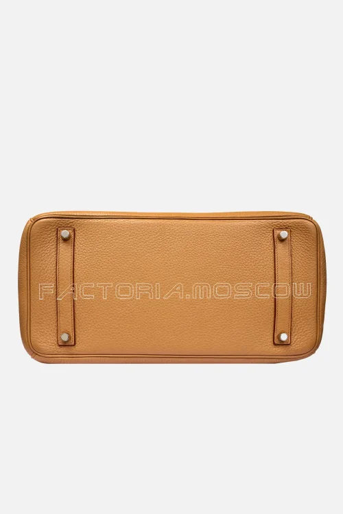 Hermès Birkin 35 Clemence Colour Tabac PHW