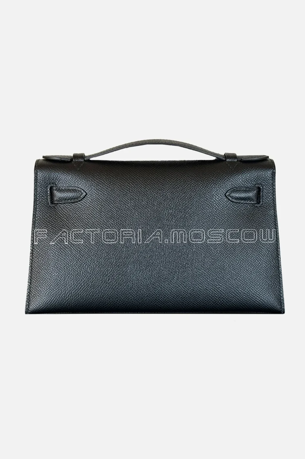 Hermes Kelly Pochette Epsom Colour Black GHW