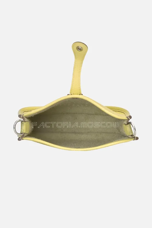 Hermès Mini Evelyne TPM 16 Jaune Poussin Togo PHW