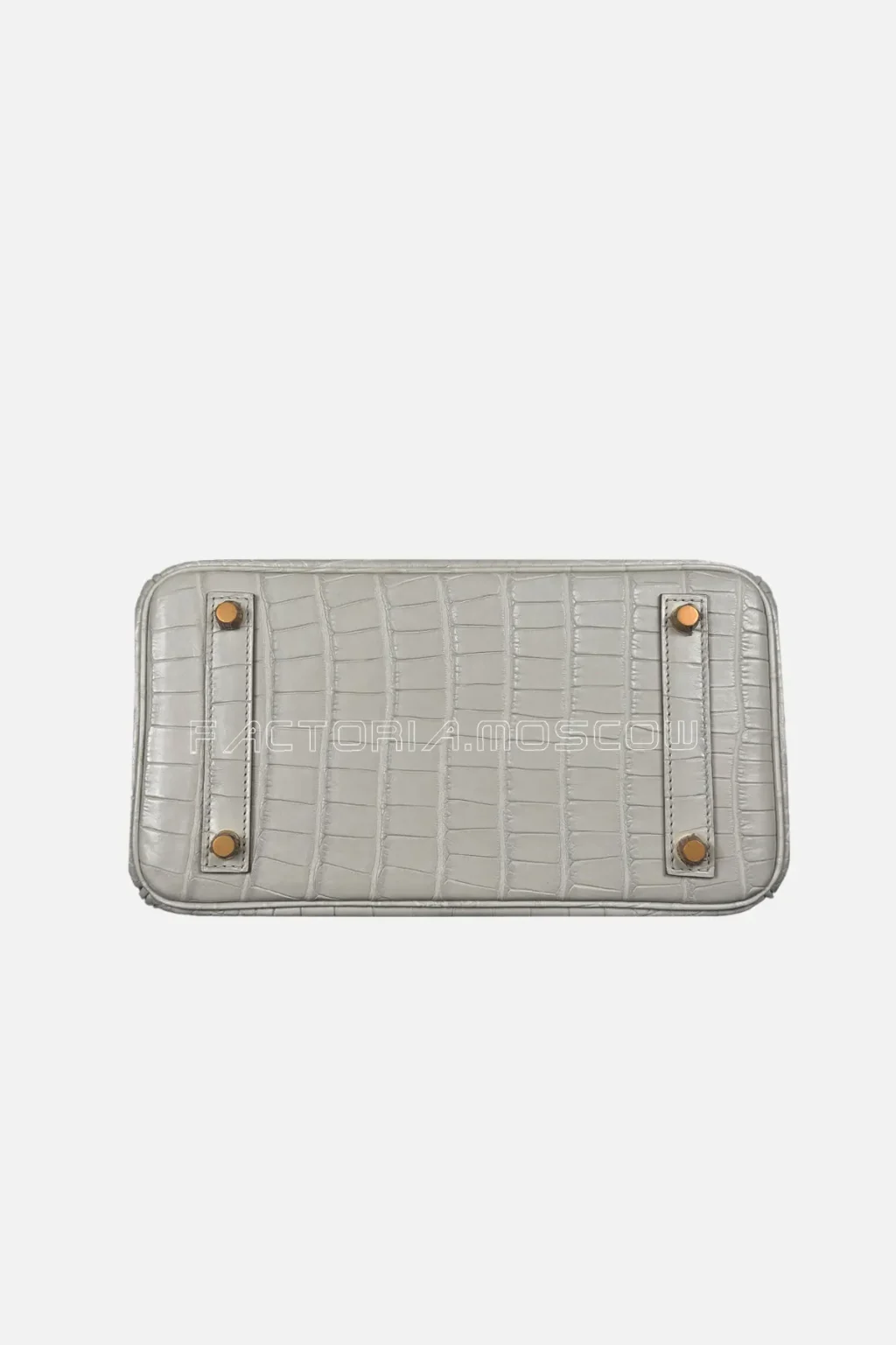 Hermes Birkin 25 Matte Beton Alligator GHW