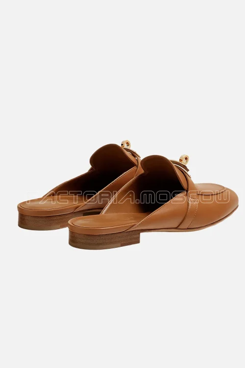 Hermes Oz mule Gold