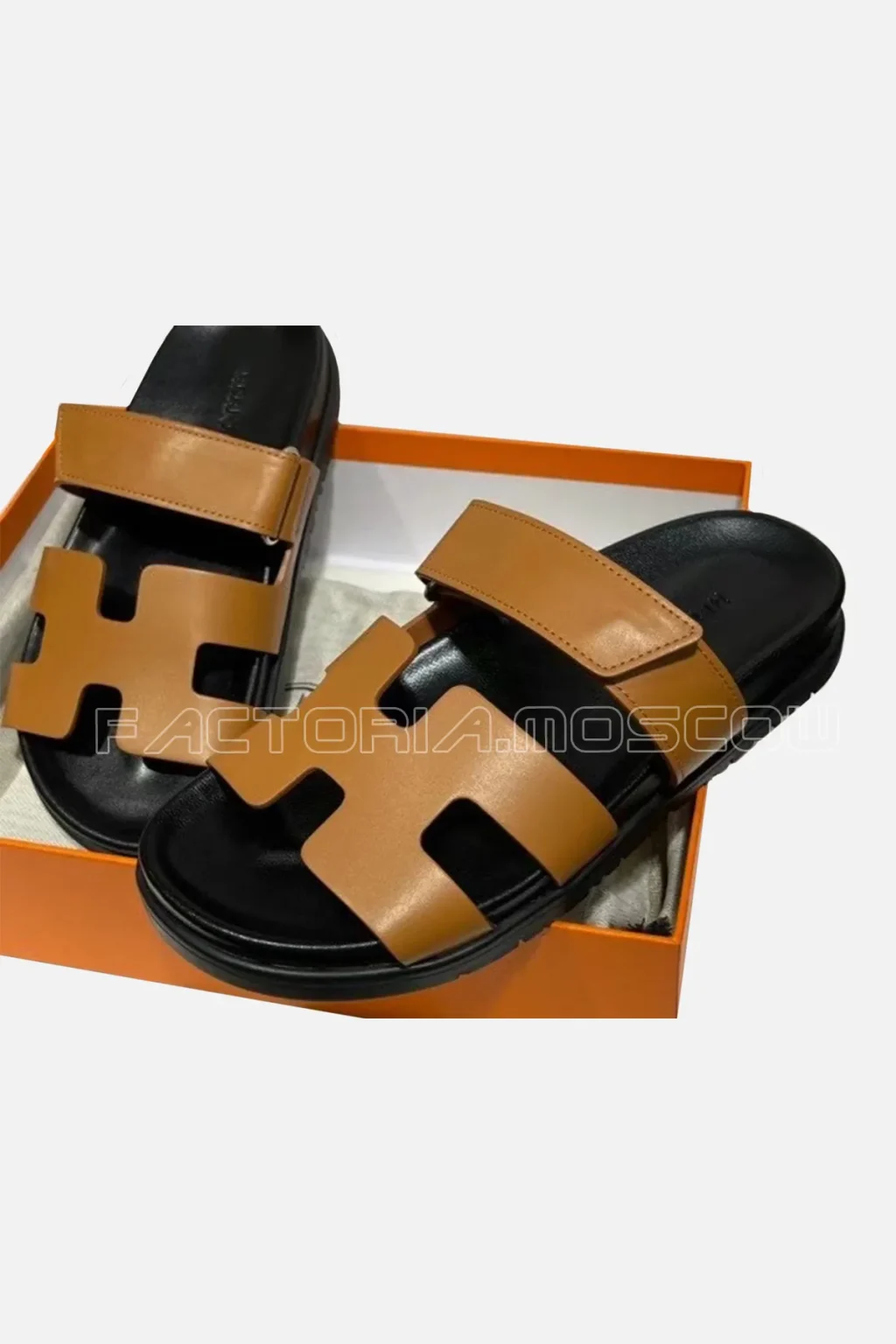 Hermes Chypre Sandals Gold