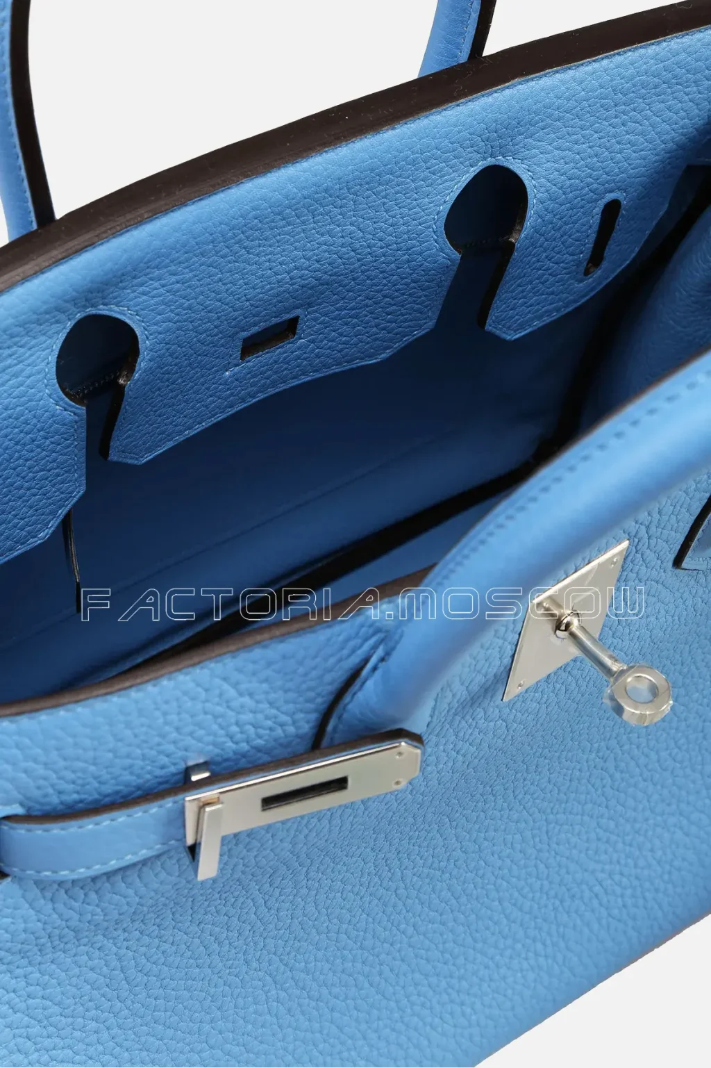 Hermes Birkin 30 Bleu Paradis Taurillon Clemence PHW